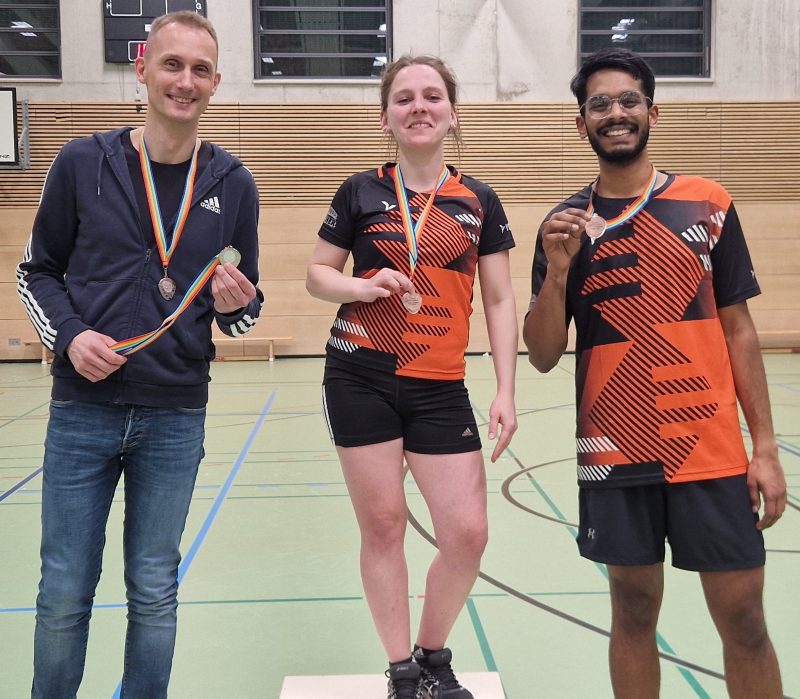 1. Elbe Cup Dresden - Podium: Doppel Level B