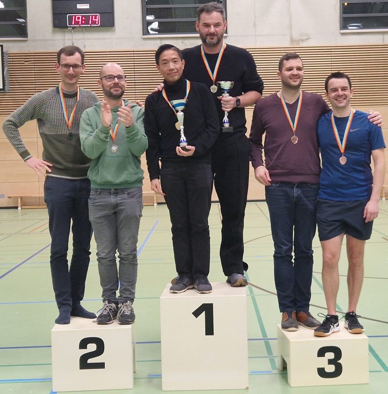 1. Elbe Cup Dresden - Podium: Doppel Level C